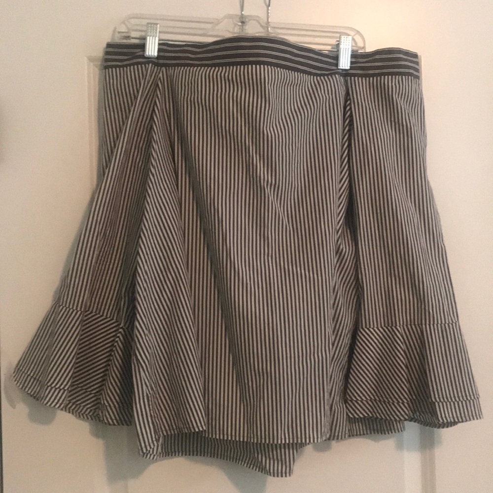 LOFT Off the Shoulder Striped Top